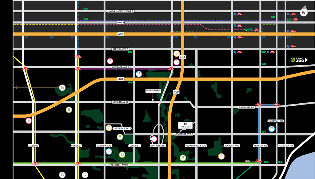 Lawrence-Hill-Transit-Map
