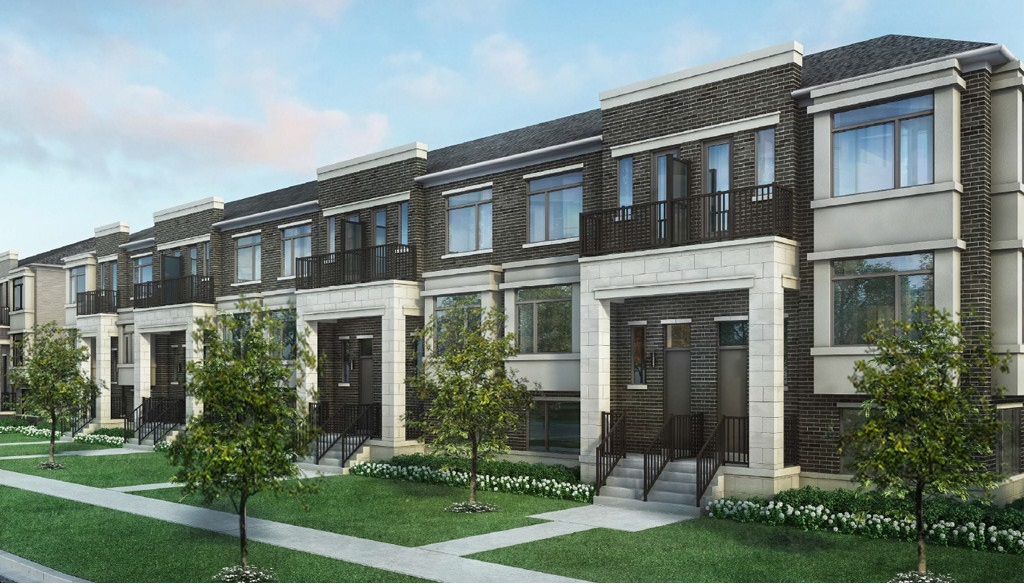 Camden-Crossing-Towns-Streetscape-View-of-Unit-Exteriors