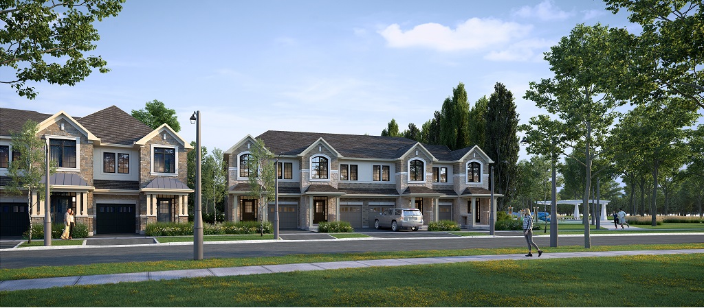 GREAT GULF OAKPOINTE TRADITIONAL TOWN RENDERING