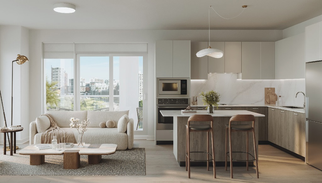 Pangea-Condos-Suite-Kitchen-and-Living-Space