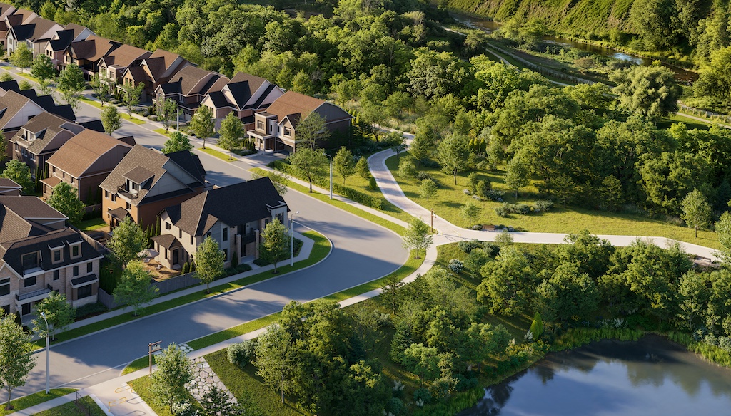 Five-Oaks-Pond-and-Pathway-Aerial